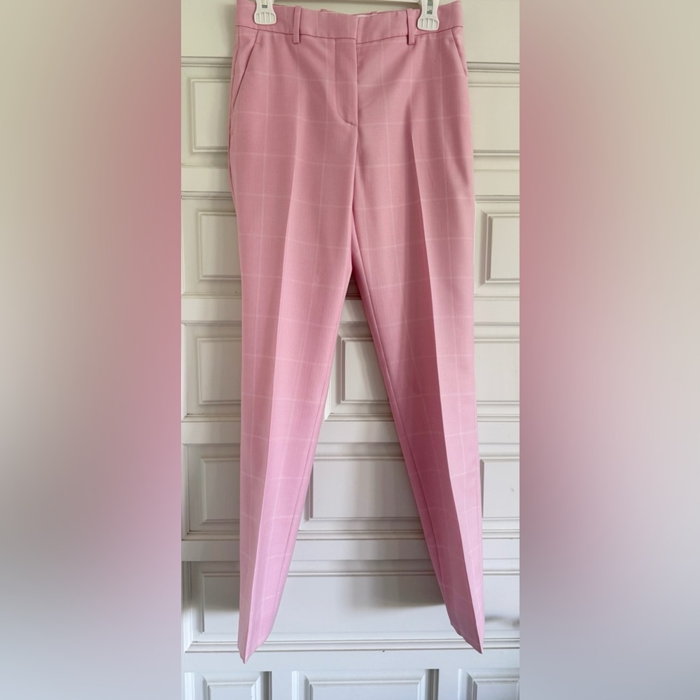 Calvin Klein 205W39NYC Pink Women's Trousers Wool Pants Size 2